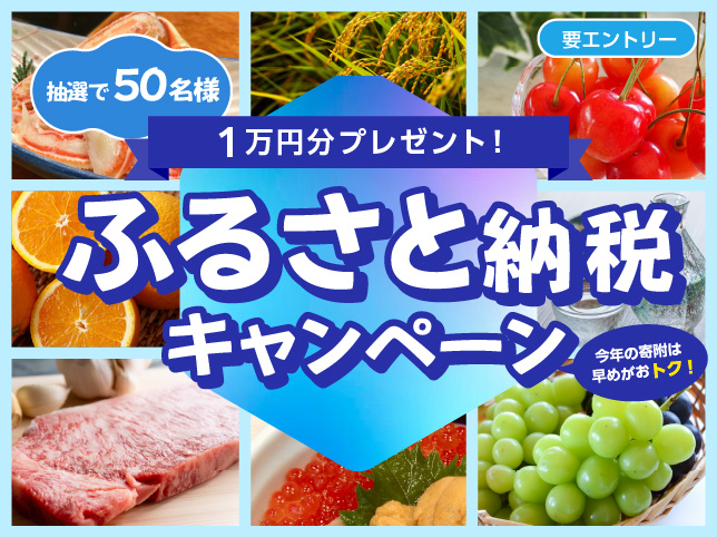 ふるさと納税キャンペーン